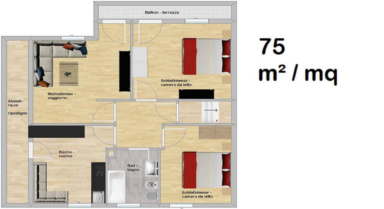Appartements Stoll San Candido Exteriér fotografie